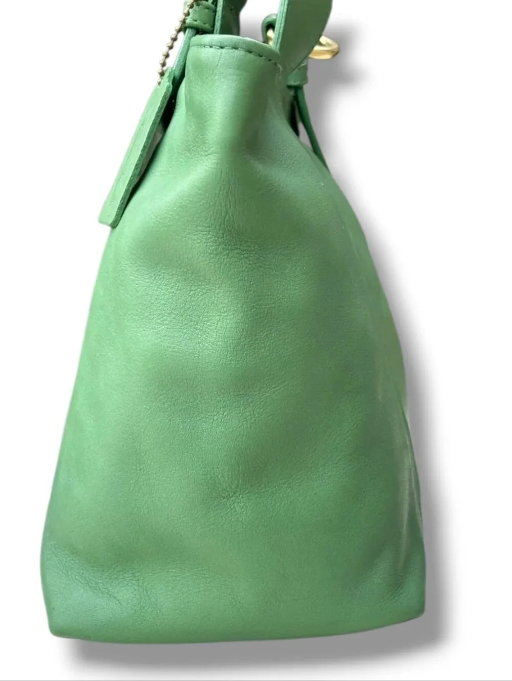 🚨BUY ON WHATNOT🚨 Pre-loved Vintage Coach Waverly Soho Tote In Leaf Green - Picture 2 of 7